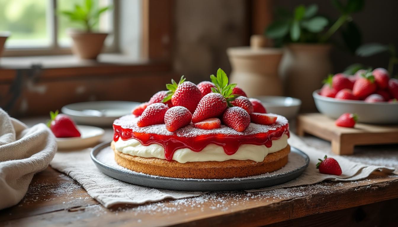 découvrez la véritable recette du fraisier de christophe michalak pour réaliser chez vous un dessert élégant et gourmand, étape par étape.