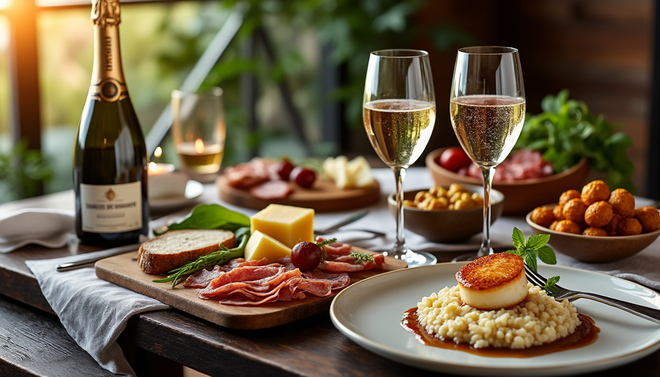 découvrez comment sublimer vos repas avec les accords mets et vins idéals pour le champagne charles de cazanove, disponible chez lidl. conseils, suggestions et idées gourmandes pour des associations réussies !