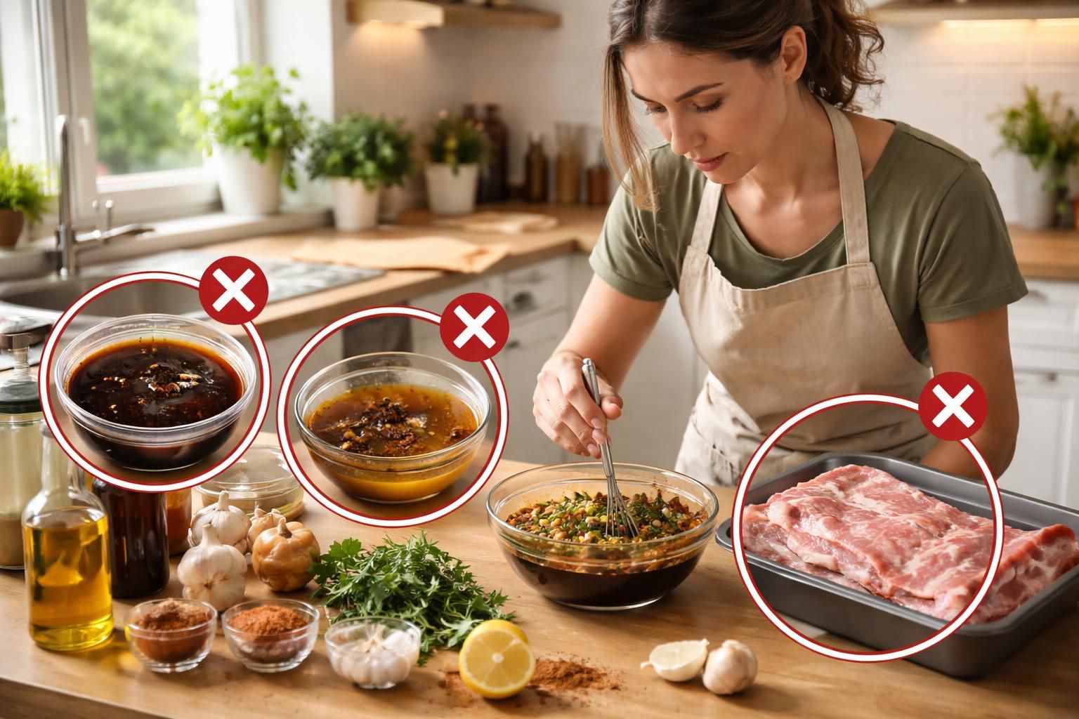 découvrez les erreurs courantes à éviter lors de la préparation d'une marinade pour travers de porc au four afin de réussir un plat savoureux et tendre.