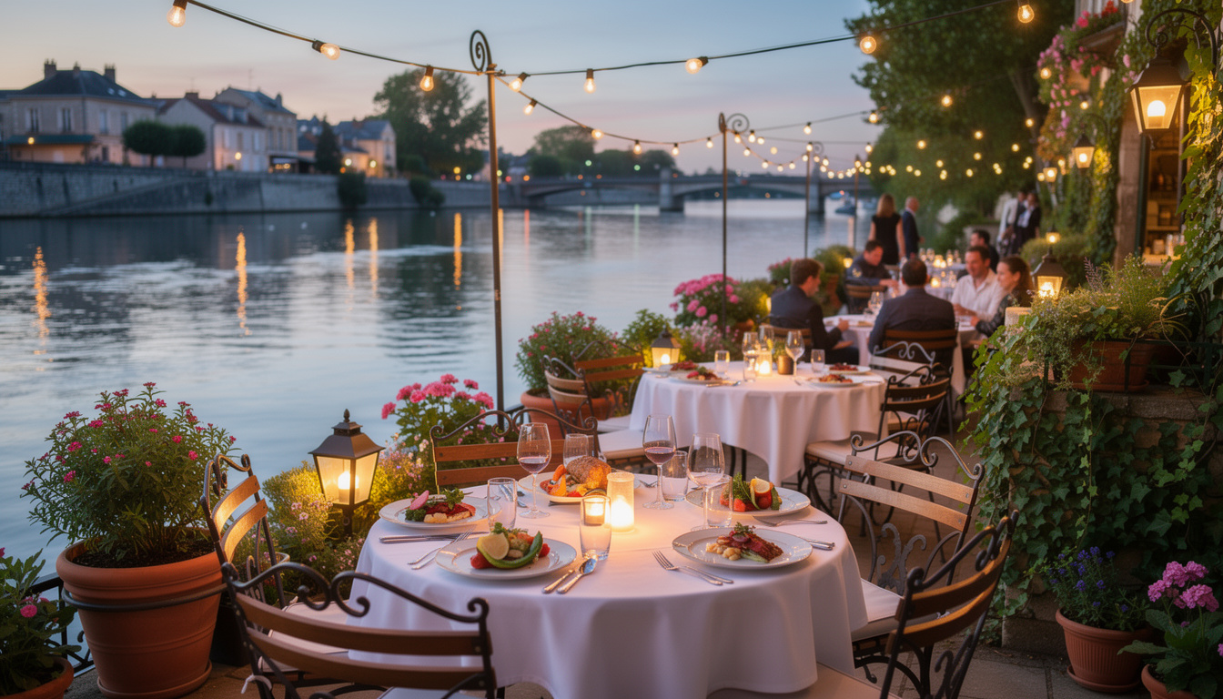 découvrez les meilleurs restaurants avec terrasses sur les bords de la marne (94), où gastronomie raffinée et cadre détente se rencontrent pour une expérience culinaire inoubliable.