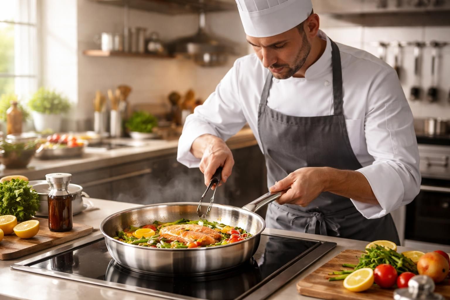 découvrez les secrets des chefs pour maîtriser la cuisson avec une poêle tout inox mathon et sublimer vos plats au quotidien.