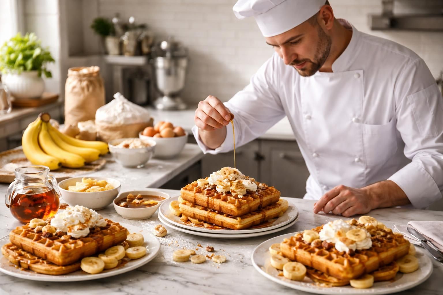 découvrez les secrets des gaufres bananesques de chicchew.fr révélés par un chef pâtissier pour des recettes gourmandes et inratables.