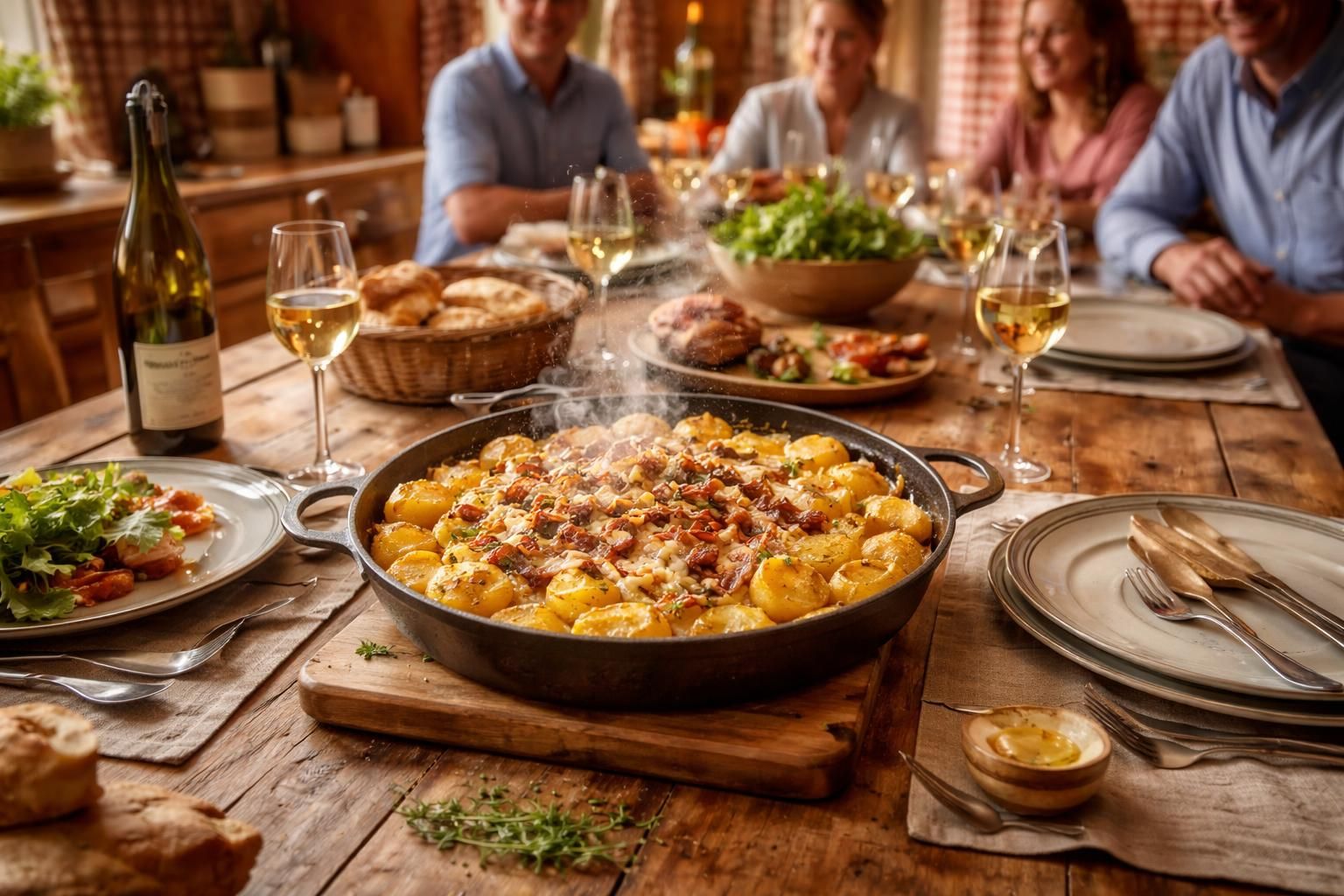 découvrez la pela savoyarde, un plat traditionnel réconfortant parfait pour partager un moment convivial en famille autour d'une délicieuse recette de savoie.