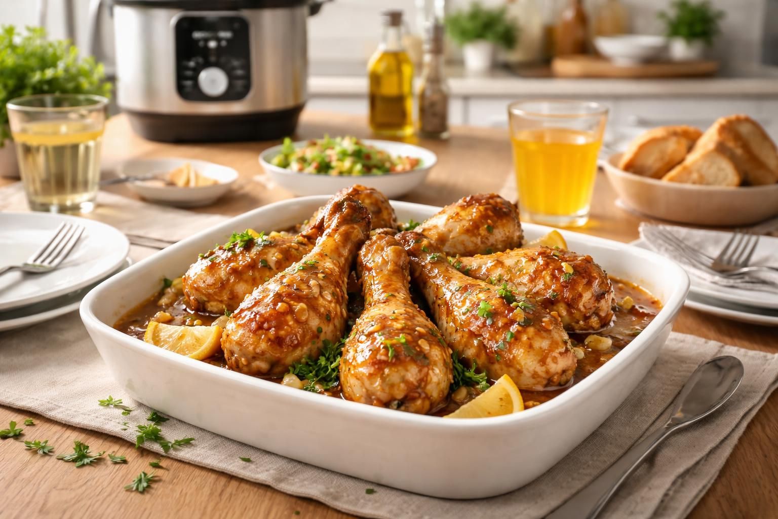 découvrez notre recette simple et rapide de pilon de poulet au cookeo, parfaite pour un repas familial savoureux qui plaît à tous les âges.