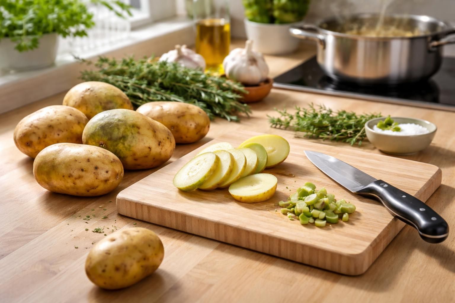 découvrez comment reconnaître et cuisiner les pommes de terre verdâtres en toute sécurité grâce à notre guide pratique et conseils essentiels.