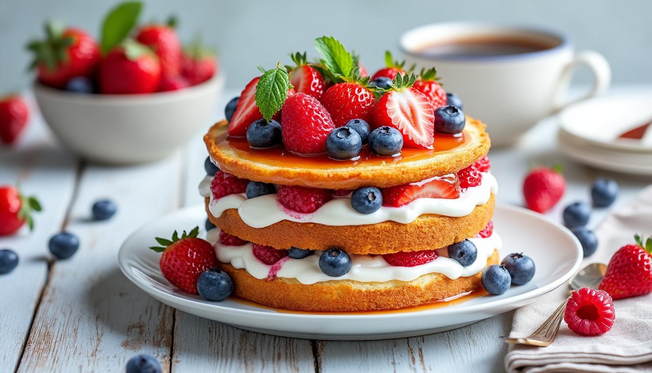 découvrez pourquoi la charlotte aux fruits et fromage blanc est le dessert incontournable : une alliance fraîche, légère et savoureuse idéale pour régaler petits et grands en toute occasion.