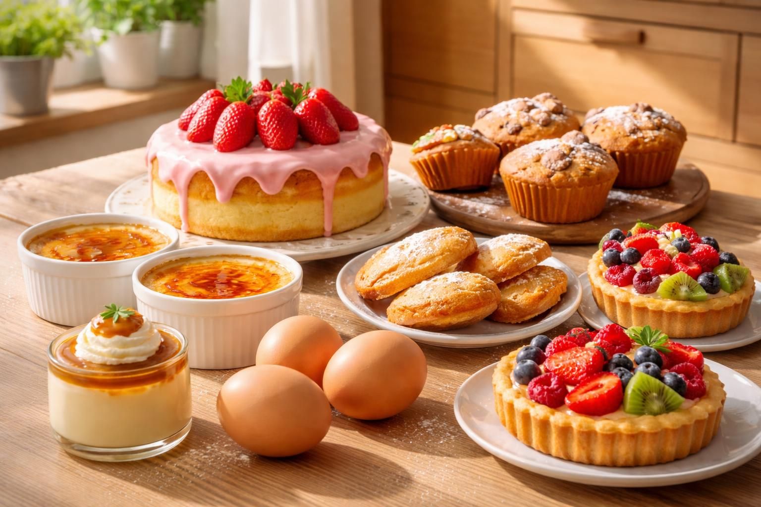 découvrez 10 desserts irrésistibles à réaliser facilement avec seulement 4 œufs. recettes simples et gourmandes pour toutes vos envies sucrées.