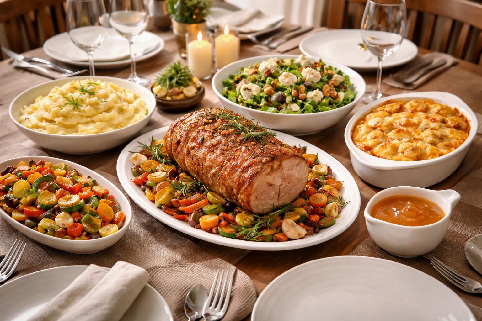 découvrez 5 astuces simples et savoureuses pour accompagner parfaitement un rôti de porc et impressionner vos invités lors de votre prochain repas.