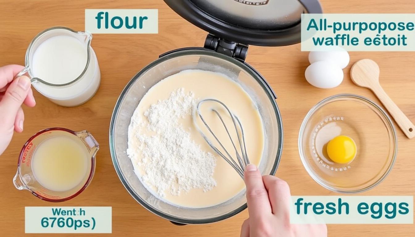 découvrez la recette gourmande de gaufres au chocolat blanc, framboise et basilic avec nos astuces pour une cuisson parfaite et un goût irrésistible.