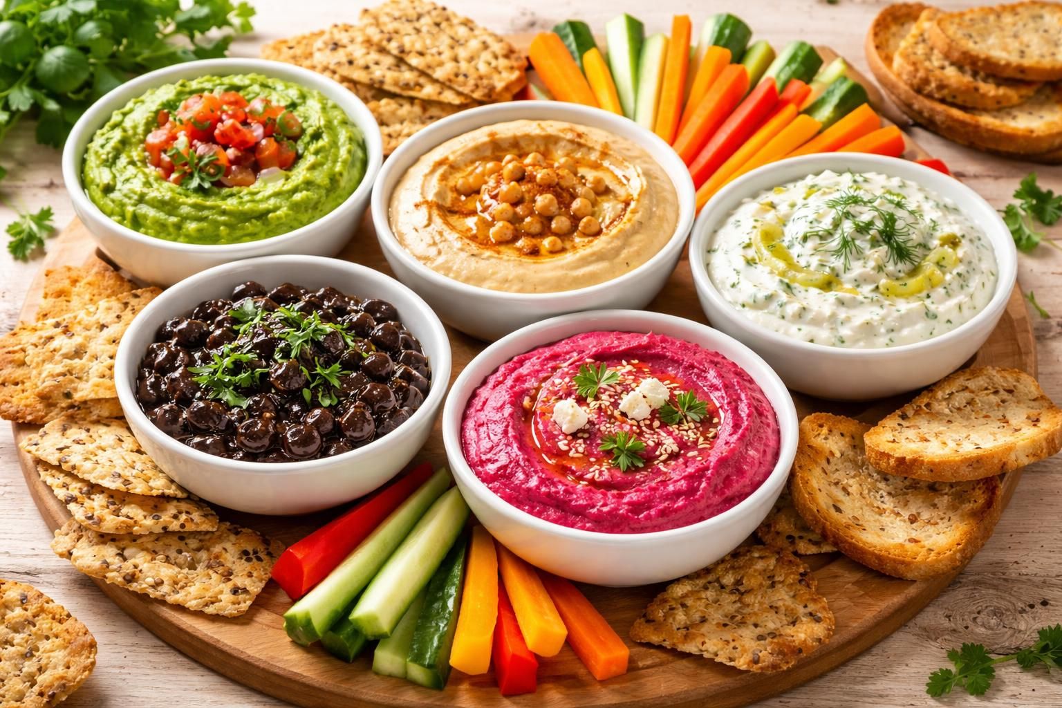 découvrez nos recettes de dips pour l'apéro et apprenez à varier les plaisirs à chaque occasion avec des idées savoureuses et faciles à préparer.