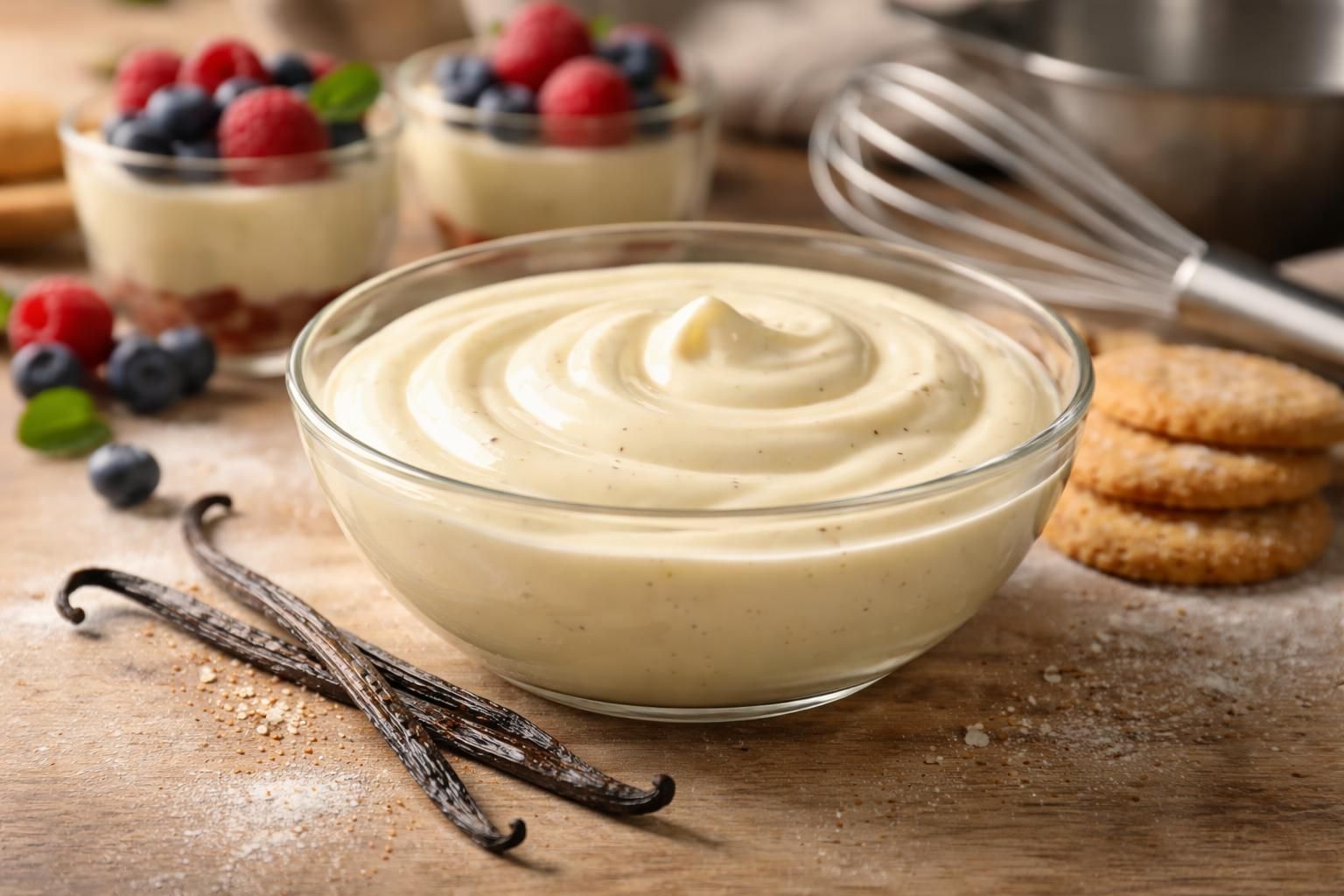 découvrez la recette originale de la crème à la vanille de cyril lignac et sublimez vos desserts avec une touche gourmande et authentique.