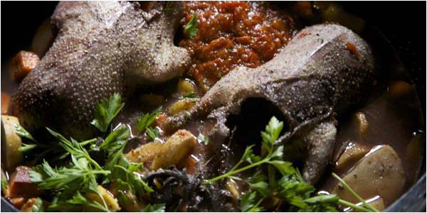 La recette du coquelet en cocotte en fonte