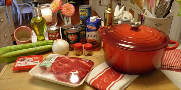 Préparer une recette de rosbif en cocotte en fonte